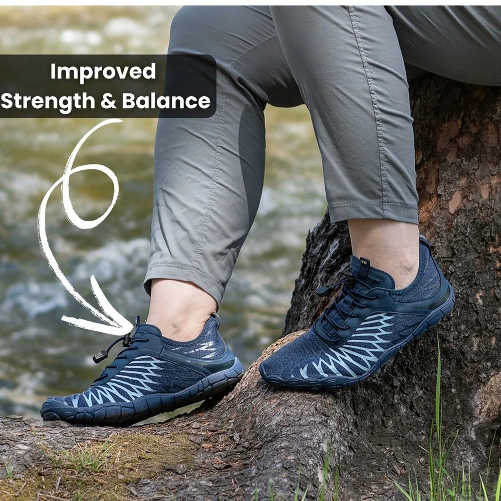 Hike footwear Lorax pro Prussian blue barefoot shoe - Picture 8 of 8